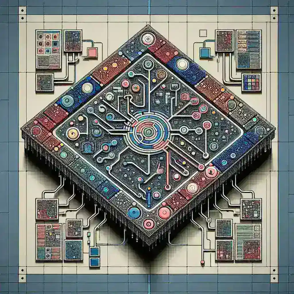 Alt text: "Gráfico ilustrativo de bloques neuronales específicos para tareas en Sistemas en Chip (SoC) de consumo, mostrando distintos modelos de aprendizaje automático y su aplicación en dispositivos electrónicos."